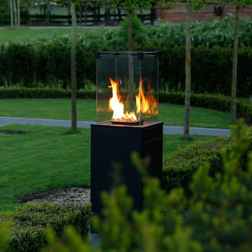 CHAUFFAGE EXTÉRIEUR À GAZ PATIO BASIC M ACIER